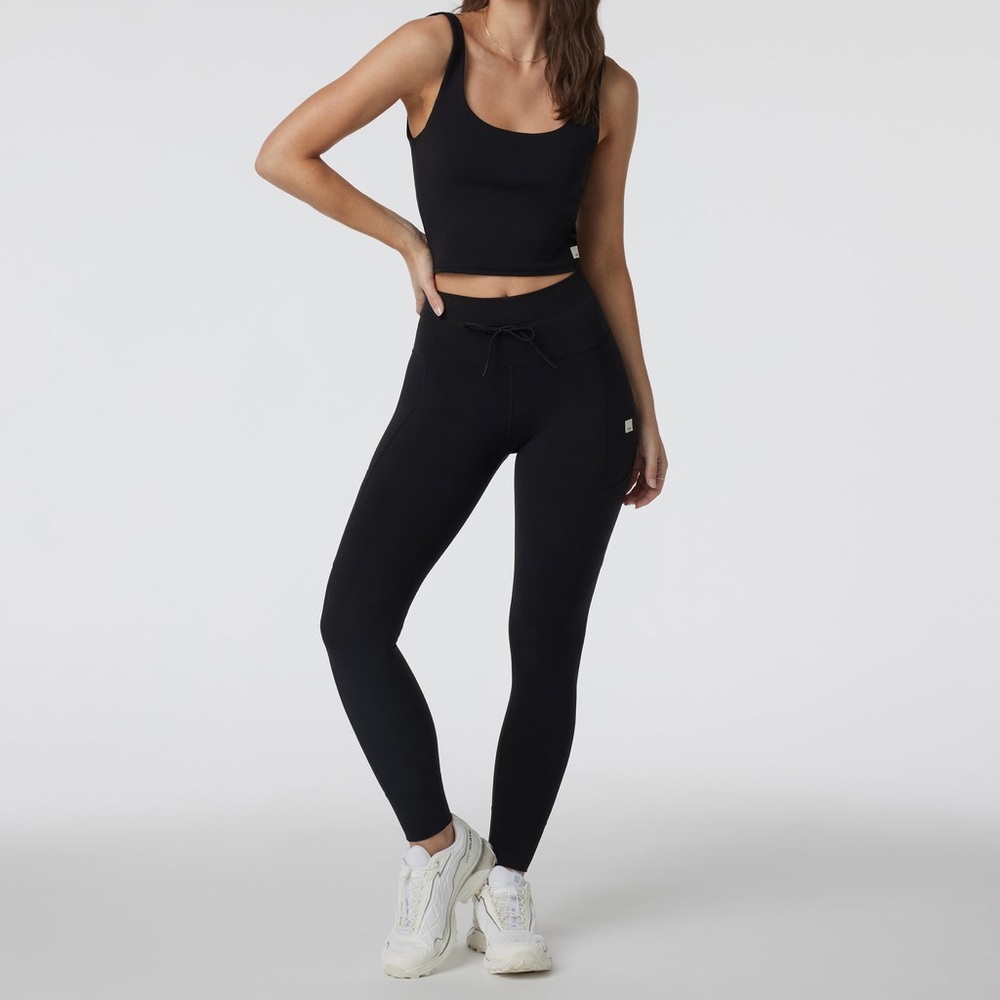 Black Daily Pocket Leggings